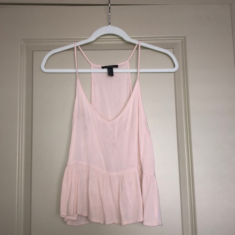 forever 21 light pink tank top🦋